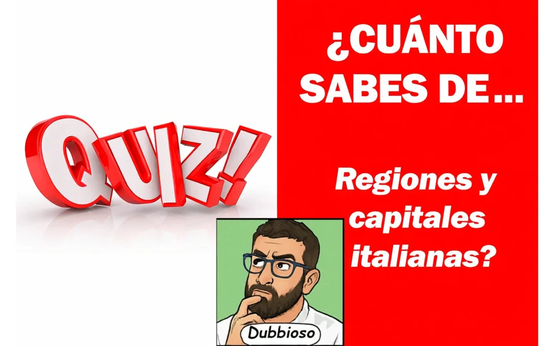 CONOCE ITALIA CON ESTE QUIZ REGIONES