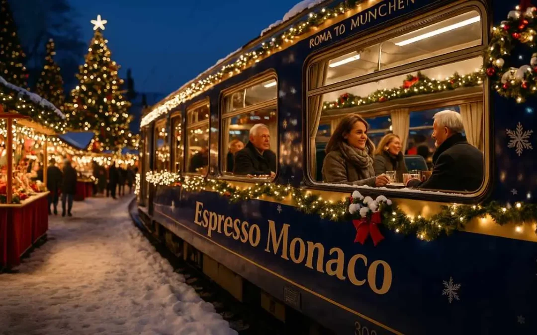 Viaje mágico y nocturno: Roma-Múnich en tren navideño