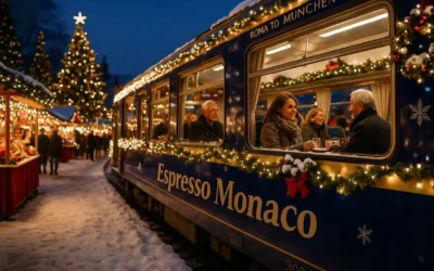 Viaje mágico y nocturno: Roma-Múnich en tren navideño