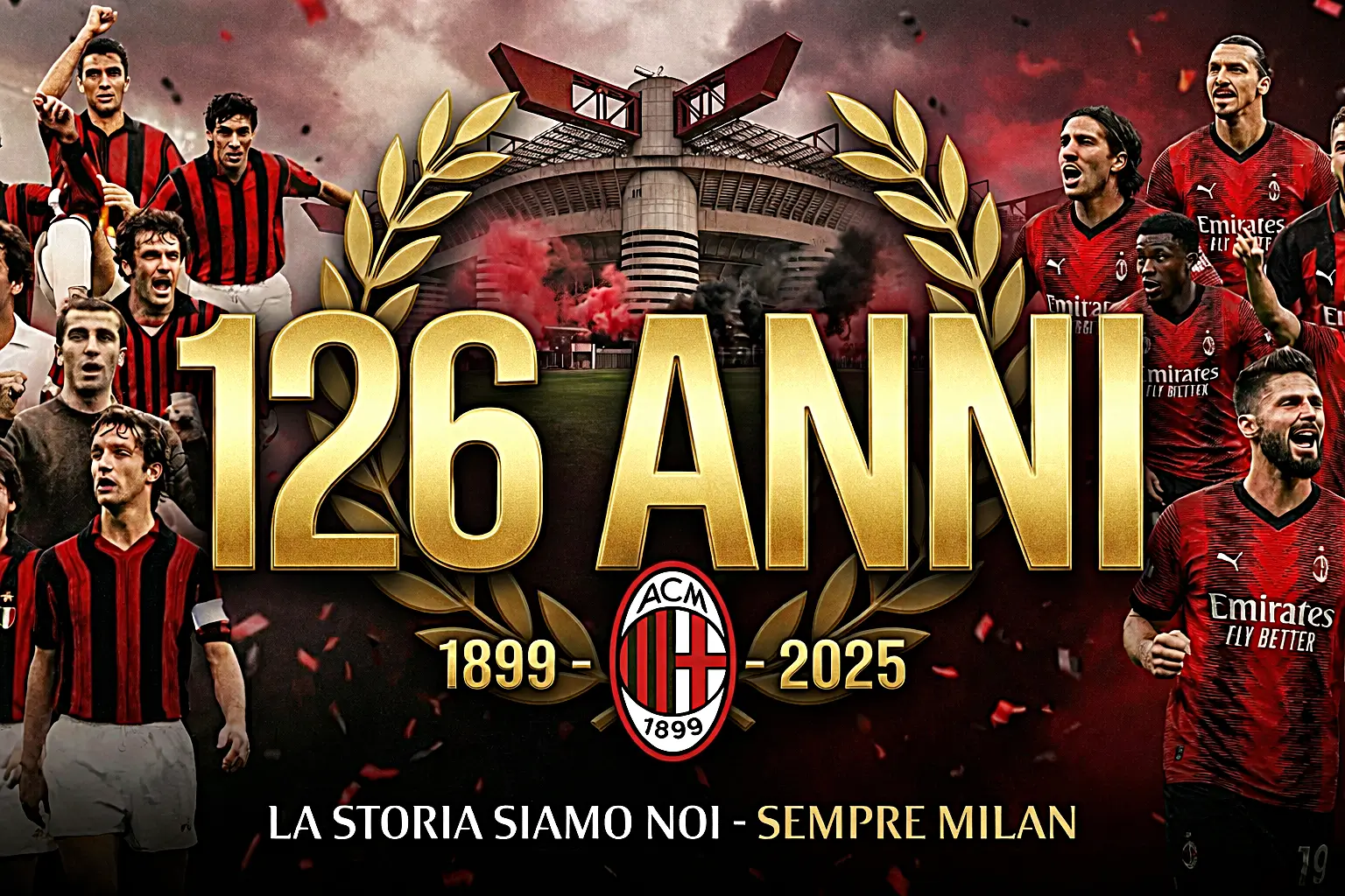 AC Milan 126 anni