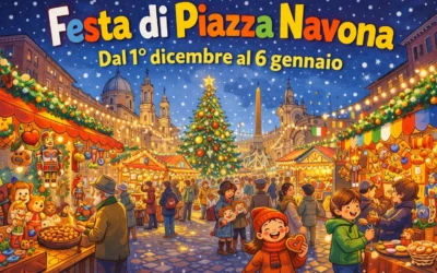 Piazza Navona en Navidad