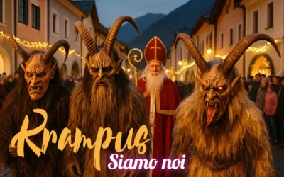Krampus, una tradición alpina italiana.