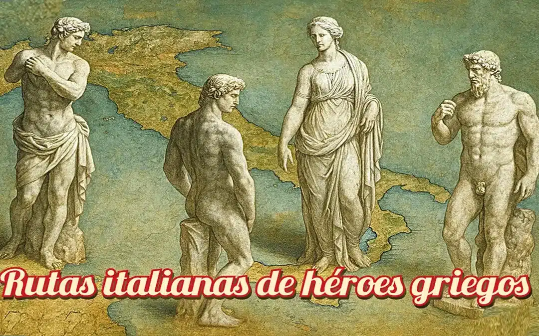 Rutas italianas de héroes griegos