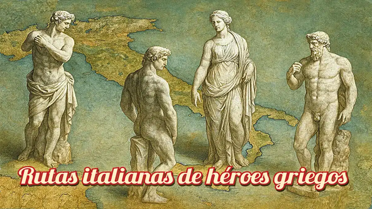 Rutas italianas de héroes griegos Rutas italianas de héroes griegos