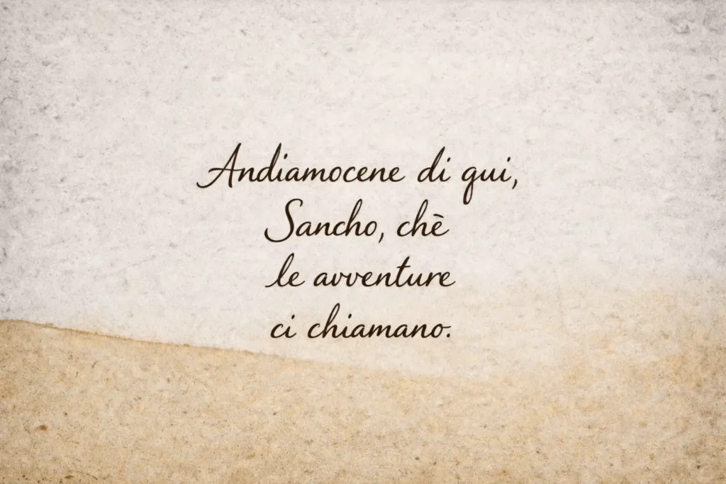 lema chisciotte